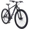 BIKESTAR Hardtail Mountain Bike in Alluminio, Freni a Disco, 29 | Bicicletta MTB Telaio 19 Cambio Shimano a 21 velocità, sospensioni | Blu Bianco