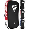 RDX Colpitori In Arti Marziali Allenamento, Maya Hide Pelle, Scudo Sciopero Thai Pao Pads, Strike Pastiglie Scudo Boxe, Sparring Muay Thai Kick Boxing MMA Taekwondo, Il Pacchetto Contiene Pezzo Unico