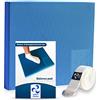 pete's choice Tappetino Propriocettivo Raccomandato dai Fisioterapisti - Cinghia Stretching e eBook inclusi I Balance Pad di Alta Qualità I Equilibrio, Fisioterapia, Riabilitazione Ginocchio e Caviglia
