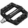 ROCKBROS Pedali per Bici MTB in Nylon Asse 9/16 Universali Pedali Bicicletta Flat con Cuscinetti, Antiscivolo Antipolvere Superficie Larga Leggeri Accessori Bici