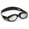 Aqua Sphere Kaiman Occhialini da nuoto, Nero (Black/Mirrored Lens), regular