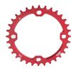 Alomejor Corona per Bici - Stronglight 38T BCD 104 per Montagna Bicicletta, Parti di Riparazione per Ciclismo (Rosso)