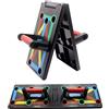 Cretee Push Up Board - Sistema di allenamento pieghevole per rack fitness 12 in 1 per il fitness a casa