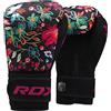 RDX Donne Guantoni Boxe per Allenamento e Muay Thai | Flora Pelle Le Signore Guanti da Sacco per Kickboxing, Sparring | Grande per Colpitori Punzonatura, Sacchi Pugilato, Boxing Gloves