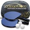 Senston Racchette Ping Pong e Palline, Set Da Ping Pong Professionale 2 Racchette Da Ping Pong e 3 Palline Ping Pong