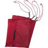 MSR Telone universale per tenda per 1 persona, misura standard, 210 x 71 cm, rosso