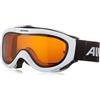 ALPINA, Maschera da Sci FreeSpirit, Bianco (Weiss dlh (White dlh)), Taglia Unica