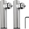 KAOLALI 2 PZ Barca Accessori Marine In Acciaio Inox Barca Morsetto Su Canna Da Pesca Supporto Rotaie 18mm a 26mm Tubo Yacht Accessorie