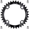YBEKI Corona Bici 104BCD 32-52T | Alluminio Aeronautico 7075-T6 CNC | Design Narrow-Wide Anti-Caduta | Compatibile 8-11V MTB/Road | Rotonda/Ovale | Nero/Rosso