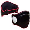 mmasport Cinturone Scudo colpitore Maestro Low Kick Protector colpitore per calci Bassi Belly Pad (Pelle Sintetica)