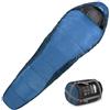 KEENFLEX Sacco a pelo 3-4 stagioni a mummia (Blue +7.0 °C)