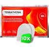 TerraTherm Scaldapiedi Adesivi, 8 Ore di Piedi Caldi, Solette scaldapiedi Adatte a Tutti i Tipi di Scarpe, extrasottili, comode e morbide, Solette riscaldanti e Scaldapiedi Tutto in Uno, 10 Paia