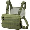 WYNEX Tactical Chest Rig Bag，Marsupio Tattico Molle Chest Pack Regolabile Borsa da Petto Tattica Multifunzionale per Telefono Walkie Talkie Streetwear Urbano