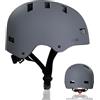 PANK URBAN MOBILITY Pank Casco Monopattino Elettrico - Certificato CE- Casco Bici Uomo - Luce Posteriore LED Imbottitura Morbida Uomo Donna Adulti Urban Nero L (59-62 cm)