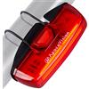 Apace Vision Luce posteriore per bicicletta Apace ricaricabile tramite USB, luce posteriore a LED super luminosa da 100 lumen per MTB