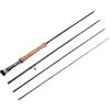 Sougayilang Canna da pesca a mosca, leggera e ultra portatile, 4 pezzi, in grafite, canna da pesca a mosca, 5/6, starter completo, 7/8, sughero in gomma e manico in EVA-5
