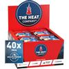 THE HEAT COMPANY Scaldapiedi - 5, 15 o 40 Paia - Extra Caldo - Adesivo - Scaldini per Piedi - 8 Ore Piedi Caldi - Pronti all'Uso - autoriscaldante - Puro Naturale - per Tutte Le Taglie