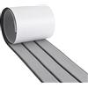 MIJOBS Decking Barca, Tappetino Antiscivolo per Barca, Teak Sintetico Marino, Tappetino Antiscivolo Impermeabile per Decorazione dello Yacht, Grigio