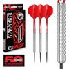 RED DRAGON Hell Fire B: 24g Freccette Tungsteno con Punta Acciacio, Voli e Freccette Aste