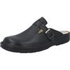 Berkemann Max - Zoccoli Uomo, (Schwarz), 45 1/3 EU