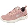 Skechers Skech-air Dynamight Fast Brake, Scarpe da ginnastica basse Donna, Viola Mauve Mesh Off White Trim, 37.5 EU