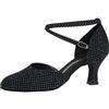 Diamant Scarpe da Ballo da Donna 058-080-034, Nero, 33 1/3 EU