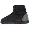 Giesswein Kramsach Kids, Pantofole, Unisex - Bambini e ragazzi, Grigio Notte 028, 24 EU