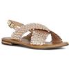 Geox D Sozy S A, Sandali Donna, Oro (Lt Gold), 38 EU