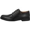 Clarks Un Aldric Park, Oxford Uomo, Black Leather, 41 EU