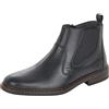 Rieker 37662 - Stivali Chelsea, schwarz,