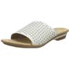 Rieker 63498, Sandali Donna, Bianco Combi, 41 EU