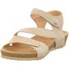 Think! Donna Dumia Lederfutter Sandalo, Linen 4020, 39 EU