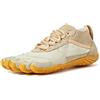 Vibram Fivefingers 18W7403 V-Trek, Trekking Donna, Beige Khaki Gum, 36 EU