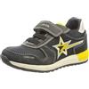 Geox B Alben Boy A, Sneakers Bambini e ragazzi, Blu/Giallo (Navy/Dk Yellow), 20 EU
