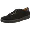 Ganter Heidi-h, Scarpe Stringate Derby Donna, Nero 1000, 37.5 EU Larga