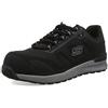 Skechers Work Bulklin Lyndale, Sneaker Uomo, Nero, 45.5 EU