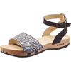 Woody Jana - Ciabatte Donna, Multicolore (Zebra 095), 36 EU