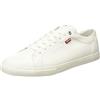 Levi's Woods, Sneaker, Bianco, 42 EU