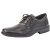 Rieker B0812, Scarpe Stringate Derby Uomo, Nero (Nero/Schwarz), 47 EU X-Larga