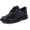 Kickers Kick Lo Core - Scarpe stringate derby Donna, Nero (Black), 36 EU
