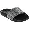 Skechers Pop Ups New Spark, Zoccoli Donna, Black Canvas Rhinestone Trim, 41 EU