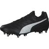 PUMA King Platinum 21 Mxsg - Scarpe da Calcio da Uomo, Nero (Puma Black), Bianco (Puma White), 40 EU