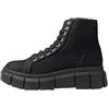 KALTUR RECYCLED 20838, Negro, Canvas, reciclado, Mocassino Donna, Nero, 36 EU