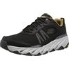 Skechers Glide-step Trail Oxen, Scarpe da ginnastica Uomo, Rivestimento In Rete Sintetica In Pelle Nera, 42 EU