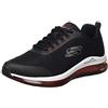 Skechers Skech-air Element 2.0, Scarpe da Ginnastica Uomo, Blu Black Mesh Red Synthetic Trim Bkrd, 43 EU