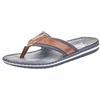 Rieker Frühjahr/Sommer 21095, Infradito Uomo, Marrone (Peanut/Navy 24), 42 EU
