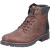 Rieker Uomo 32031 Stivali classici, Marrone Toffee Nero Granito 25, 44 EU