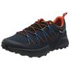 SALEWA Ms Dropline Gore-Tex, Scarpe da Trail Running Uomo, Dark Denim/Black, 44 EU