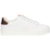 Kappa San Remo Women, Scarpe da Ginnastica Donna, Bianco Rosa, 36 EU