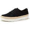 Clarks Marie Mist, Scarpe Stringate Derby Donna, Nero (Black-), 41 EU